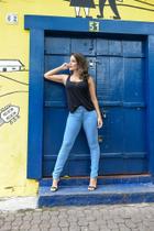 Calça Jeans Básica Delavê-44