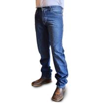Calça Jeans Básica Masculina Azul Country Rodeio Tradicional
