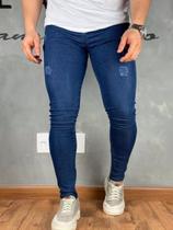 Calça Jeans Básica Skinny Com Elastano Masculina JST Jeans Calça Jeans Básica Skinny Com Elastano Masculina JST Jeans