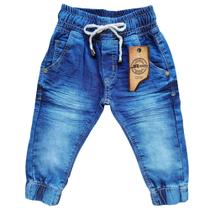calça jeans bebe masculina infantil Tam M 3 a 5 meses