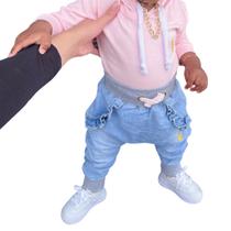 Calça Jeans Bebê Menina Moda Blogueirinha