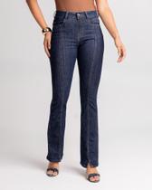 Calça Jeans Boot Cut Feminina Cintura Média