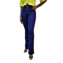 Calça jeans boot cut k2b narieli barra desfiada