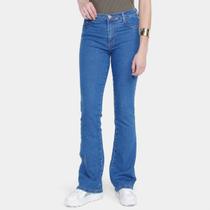 Calça Jeans Bootcut Sawary Casual Feminina