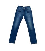 Calça Jeans Bordada Milon Tam.10 Calça Jeans Bordada Milon Tam.10