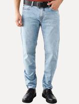 Calça Jeans Calvin Klein Slim 5 Pockets Azul Claro