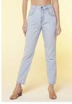 Calça jeans capri feminina cor azul claro tam 38 ao 54 Calça jeans capri feminina cor azul claro tam 38 ao 54