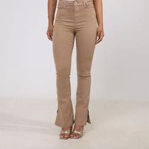 Calça Jeans Caqui Flare Sonhare - SAWARY