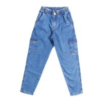 Calça jeans cargo clochard Pullga