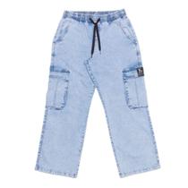 Calça Jeans Cargo LRG 610801047 Denin