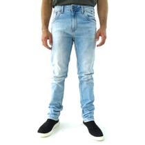 Calca Jeans Catucci Skinny Efeito Estonado Com Puido - 11093