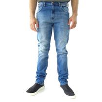 Calca Jeans Catucci Skinny Efeito Estonado Com Puido - 11098
