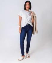Calça Jeans Cigarrete Feminina Biotipo Azul-36020 Calça Jeans Cigarrete Feminina Biotipo Azul-36020
