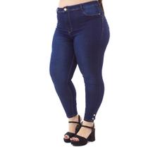 Calça Jeans Cigarrete Hot Pants Plus Size Feminina Sol Jeans