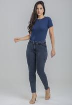 Calça Jeans Cigarrete Poderosa Alepo Black