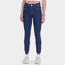 Calça Jeans Cigarrete Sawary Casual Feminina