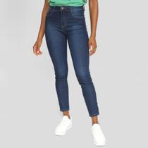 Calça Jeans Cigarrete Sawary Levanta Bumbum Com Elastano Feminina