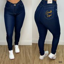 Calça Jeans Clara Com Lycra Destroyd Pimenta Doce