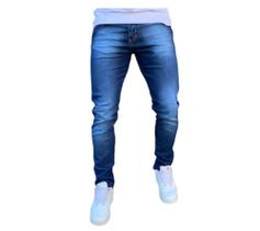 Calça Jeans Claro Com Lycra Skinny Linha Premium Slim Fit