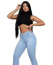 Calça Jeans Claro Skinny Basica Calça Jeans Claro Skinny Basica