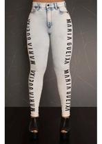 Calça jeans classic black maria gueixa