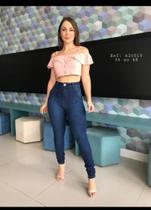 Calça jeans com bastante elastano veste 42.44.46 Calça jeans com bastante elastano veste 42.44.46