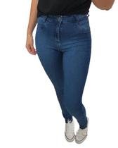 Calça Jeans Com Destroyd Na Barra Calça Jeans Com Destroyd Na Barra