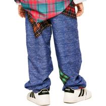 Calça Jeans com Retalhos Infantil para Festa Junina Menino Calça Jeans com Retalhos Infantil para Festa Junina Menino