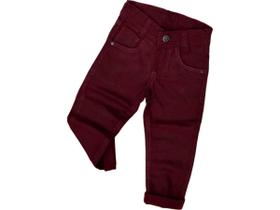 Calça Jeans Cores Masculina Infantil Juvenil Tamanho 1 ao 16