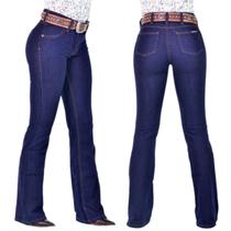 Calça Jeans Country Feminina Original Radade Super Flare Ref.2992