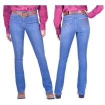 Calça Jeans Country Feminina Wrangler Lycra Flare - Ref. 9MWZIB32UN