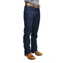 Calca Jeans Country Masculina Classic Preta Com Elastano