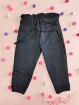 Calça jeans de menina com laço Calça jeans de menina com laço