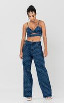 Calca jeans denim labellamafia Calca jeans denim labellamafia