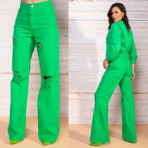 Calça Jeans Destroyed Poliana Calça Jeans Destroyed Poliana