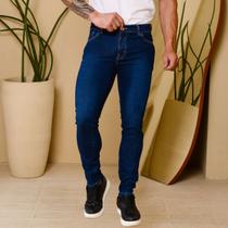 Calça Jeans Destroyer Pistolada Suave Com Estilo Tradicional Maculino Hot
