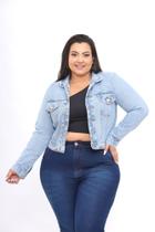 Calça Jeans Dins Destroyed Plus Size Alta Elasticidade Gordinhas Até o 56
