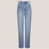 Calça Jeans Dudalina New Reta Bordado In25 Azul Feminino Calça Jeans Dudalina New Reta Bordado In25 Azul Feminino