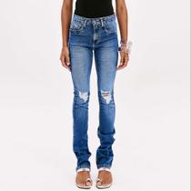 Calça Jeans Easy Lança Perfume Bootcut H Pr26 Azul Feminino Calça Jeans Easy Lança Perfume Bootcut H Pr26 Azul Feminino