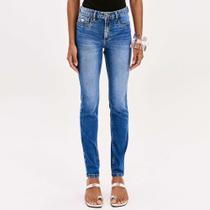 Calça Jeans Easy Lança Perfume Skinny Hig Pr26 Azul Feminino