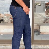 Calça Jeans Escura Sol A Sol Masculina Cintura Alta Calça Jeans Escura Sol A Sol Masculina Cintura Alta
