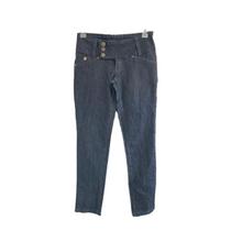 Calca Jeans Escuro Elástico Atrás Young Style