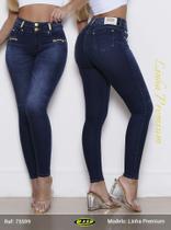 Calça Jeans Escuro Feminina Ri19 Nova Modelagem Moderna -75599