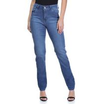 Calça Jeans F. Elastano Reta Cintura Média Vilejack VFCJ3031 Calça Jeans F. Elastano Reta Cintura Média Vilejack VFCJ3031
