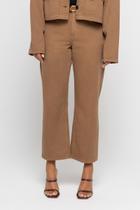 Calça Jeans Fem Reta Marrom Doct Calça Jeans Fem Reta Marrom Doct