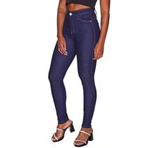 Calça jeans feminina amaciada de estilo clássico
