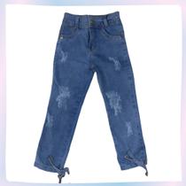 Calça Jeans Feminina Amarração
