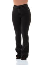 Calça Jeans Feminina Arauto Hot Flare Black Calça Jeans Feminina Arauto Hot Flare Black