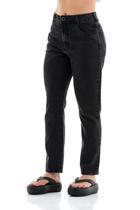 Calça Jeans Feminina Arauto Mom Black Calça Jeans Feminina Arauto Mom Black
