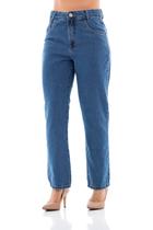 Calça Jeans Feminina Arauto Mom com Strass
